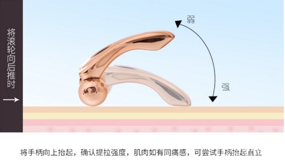 MKS滚轮提拉脸部按摩仪