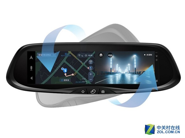 带ADAS,极豆M1S流媒体后视镜京东现货