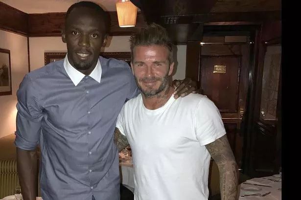 博尔特退役去踢足球 这是要传球给自己吗?