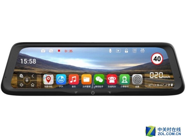 10吋大屏,善领798TS流媒体后视镜促销