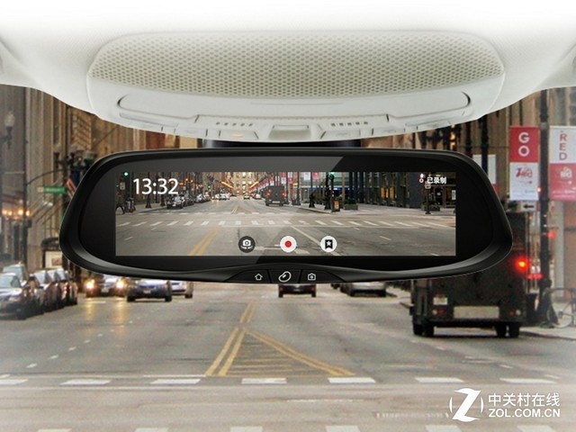 带ADAS,极豆M1S流媒体后视镜京东现货