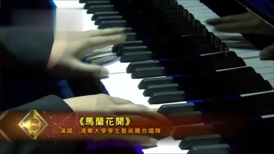 中场表演：清华大学学生艺术团合唱队合唱《马兰花开》