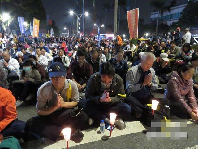 台老兵“反蔡”跌落陷昏迷 已为“反台独”写好遗书 - 1