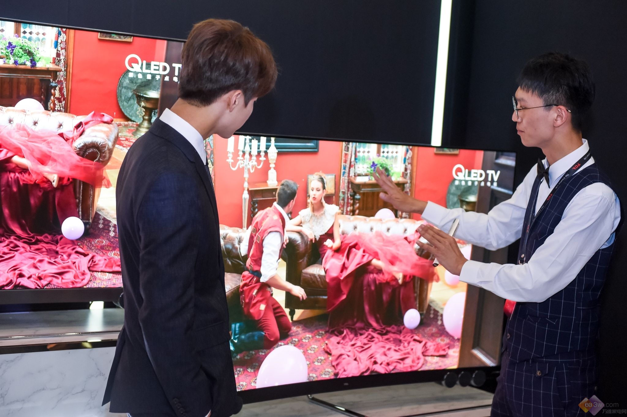 宇与共赏,TCL X5、C6、P5系新品电视震撼亮相