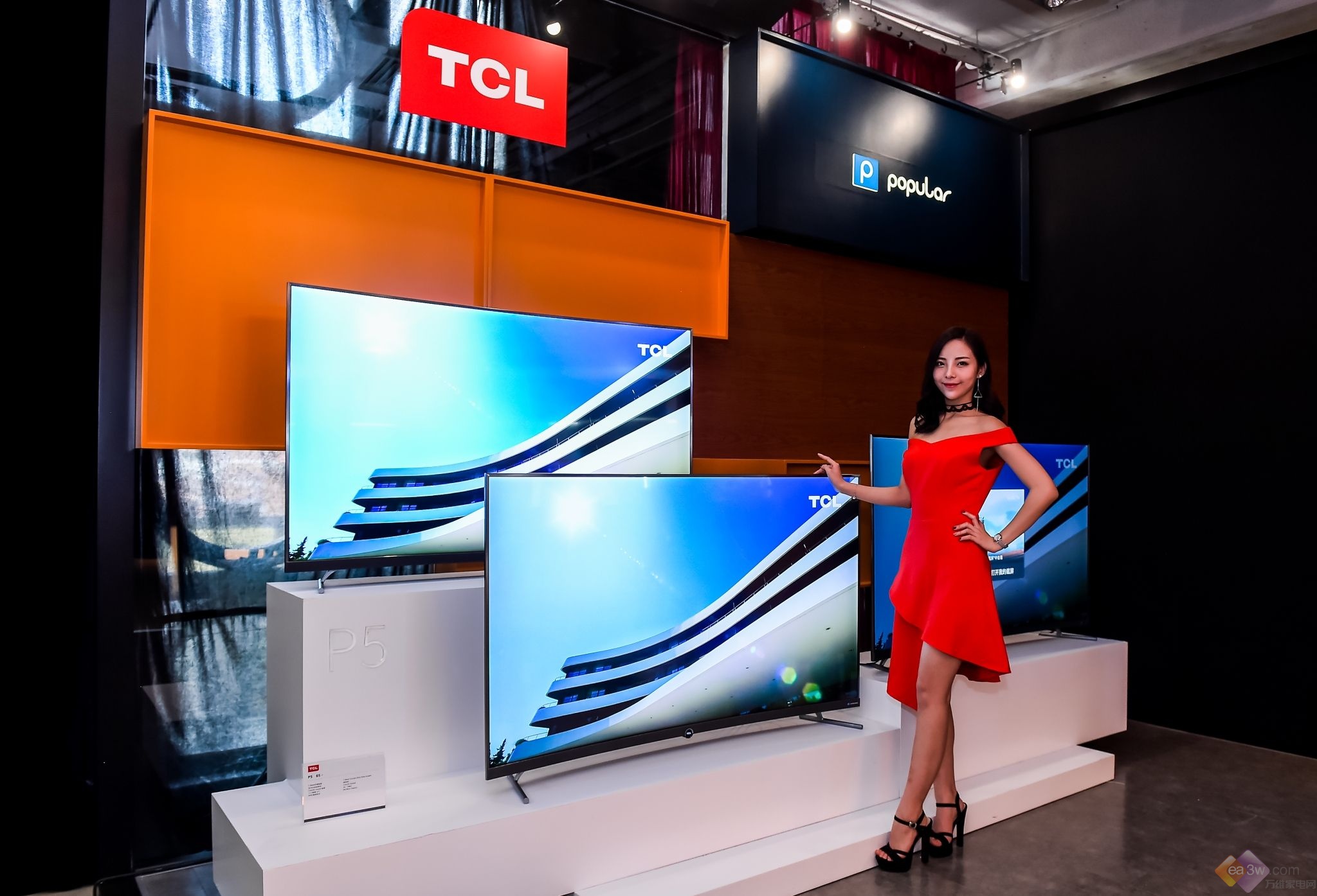 宇与共赏,TCL X5、C6、P5系新品电视震撼亮相