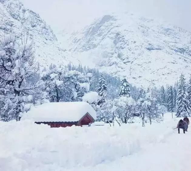 不逊色北方的雪景