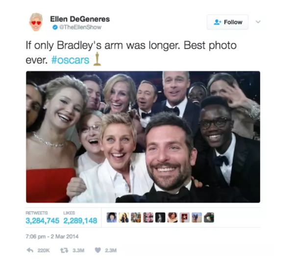 艾伦德杰尼勒斯推特