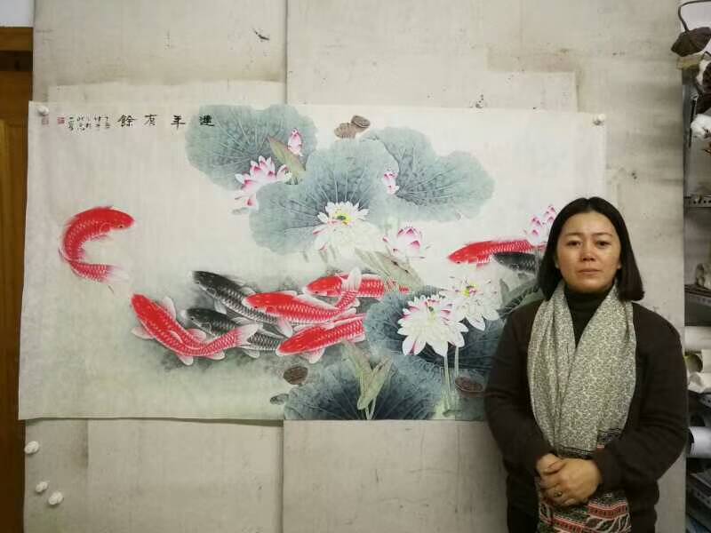 画家王一容手绘真迹 请认准易从网