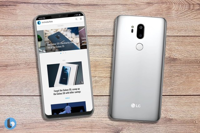 LG G7高清渲染图曝光 没想到这次又是刘海屏