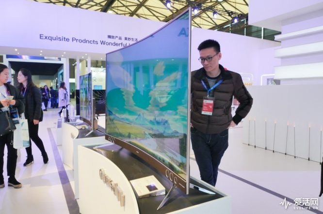 AWE2018 | 康佳75寸8K电视来袭 杜比、OLED