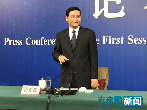 肖亚庆:军民融合发展促央企 提高技术水平增强综合实力
