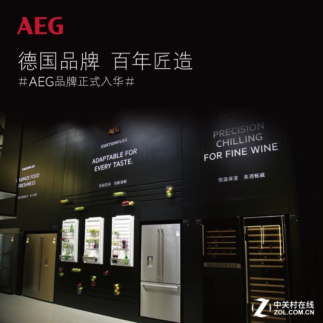 德国百年巨头首度亮相AWE!AEG展台综述