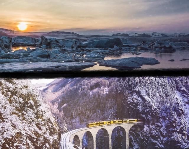 超级玩家自制《绝地求生》雪地地图 