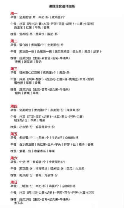 谭维维食谱爆红，网友一周瘦6斤，纷纷要还她一张演唱会门票