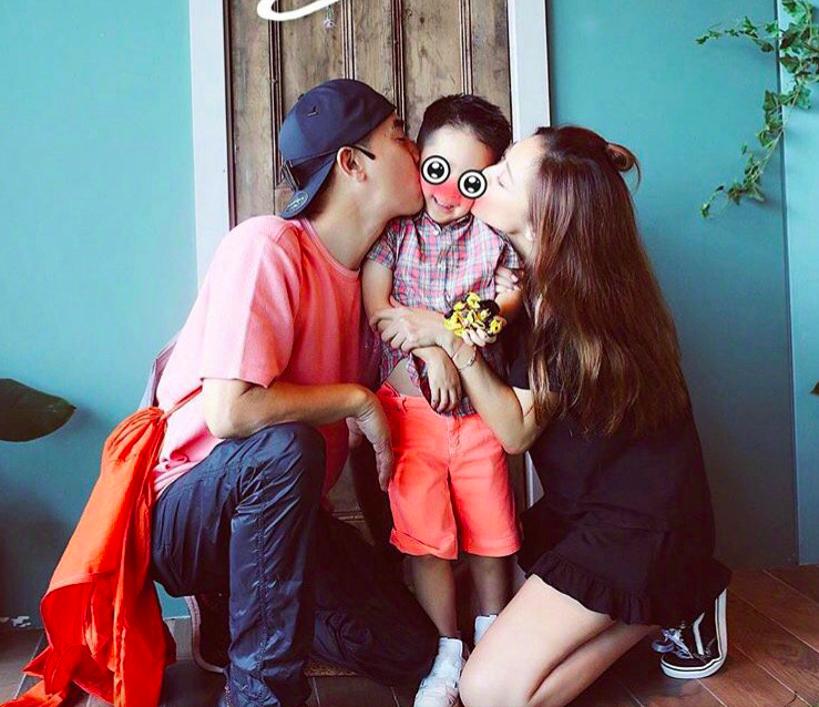 Jasper真是小可爱,跳舞像极了陈小春,应采儿晒