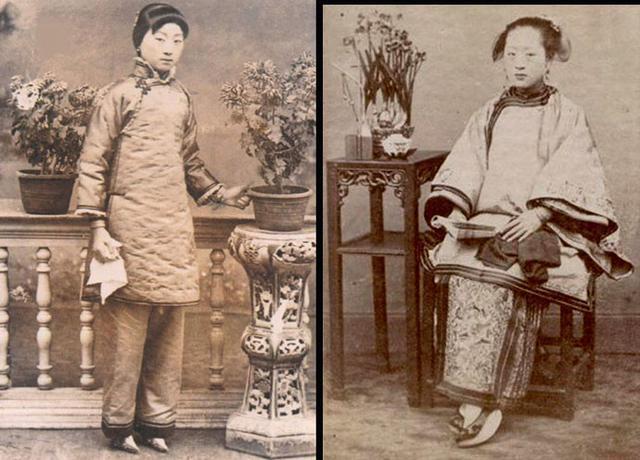 旧中国小脚女人的日常生活