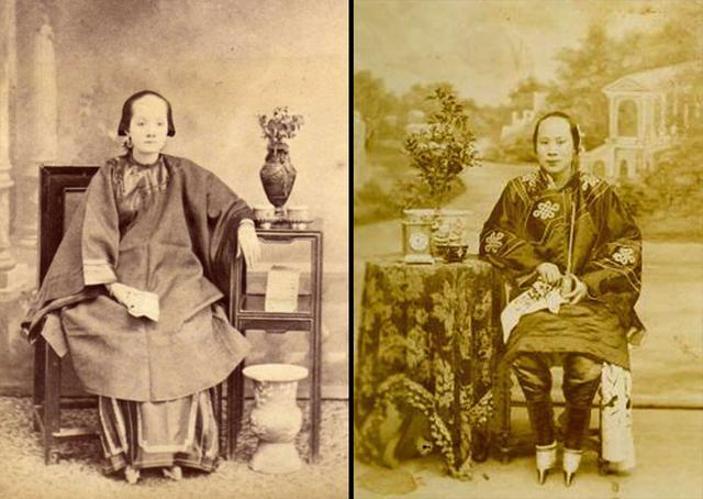 旧中国小脚女人的日常生活