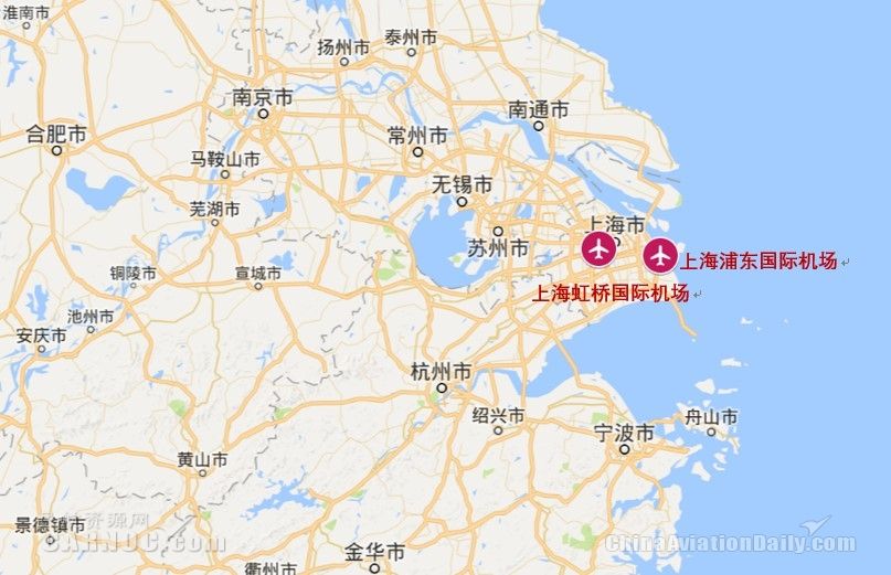 上海浦东机场与虹桥机场航空运输市场分析