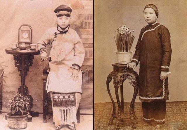 旧中国小脚女人的日常生活