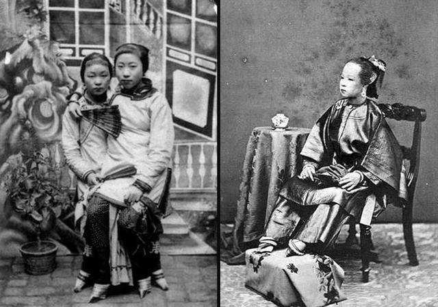 旧中国小脚女人的日常生活