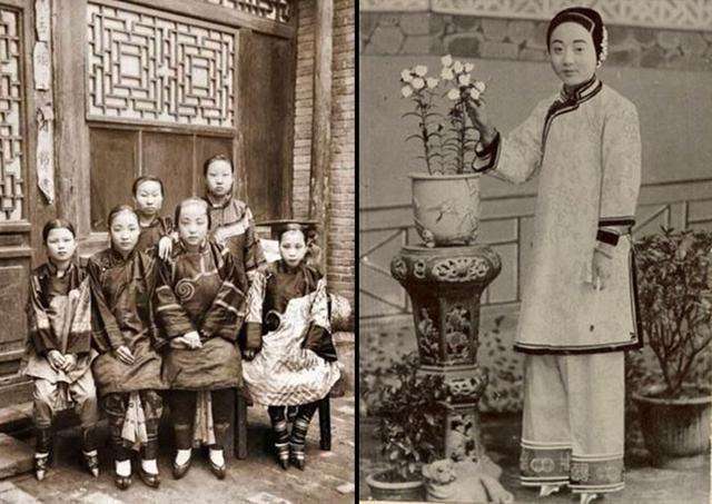 旧中国小脚女人的日常生活
