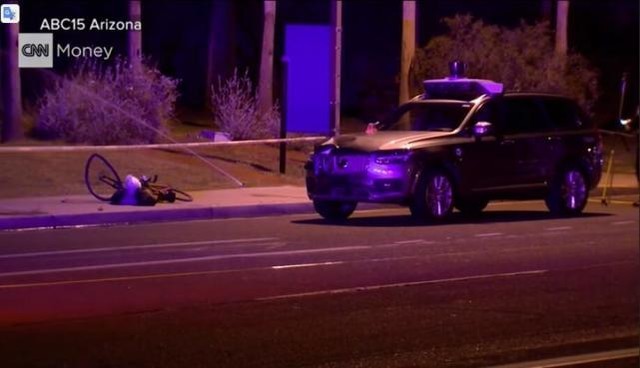 前沿新知:Uber自驾车撞死行人首例事故