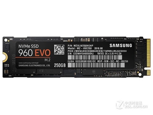 三星960 evo nvme m.2(250gb)