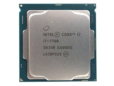 Intel 酷睿i7 7700 LGA 1151，3.6GHz，8M三级缓存
