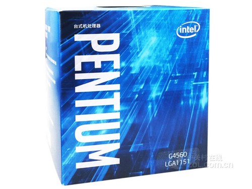 Intel 奔腾 G4560 LGA 1151，3.5GHz，3M三级缓存
