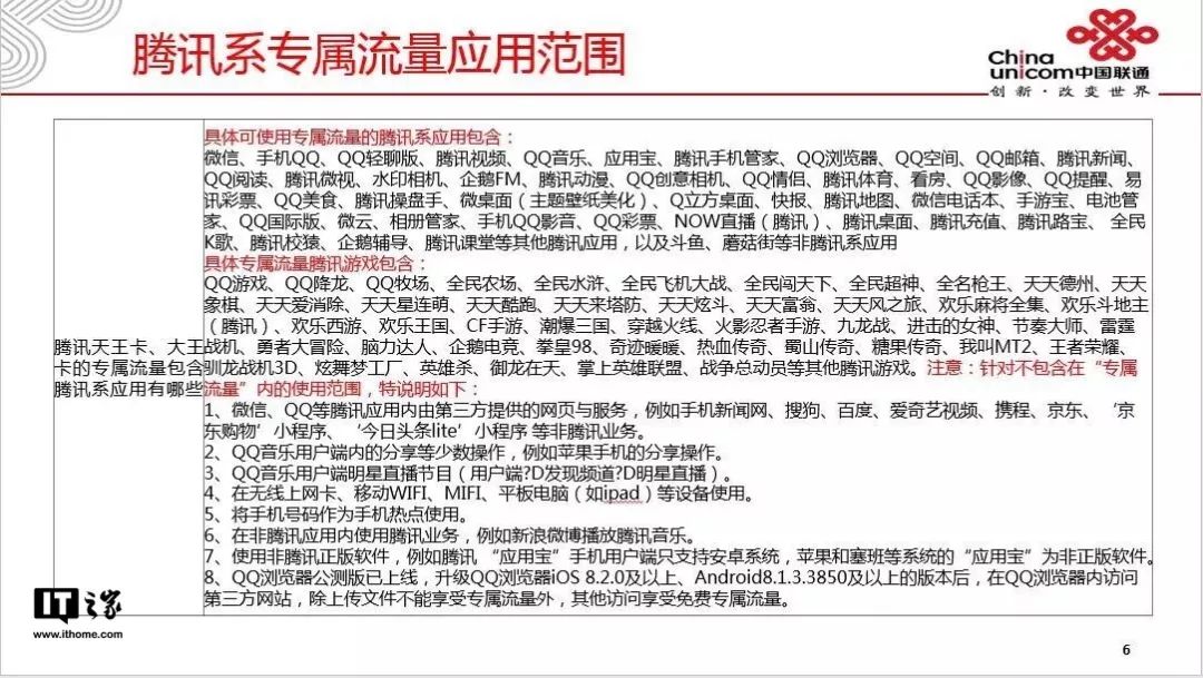 中国联通腾讯王卡免流App汇总:近百款!