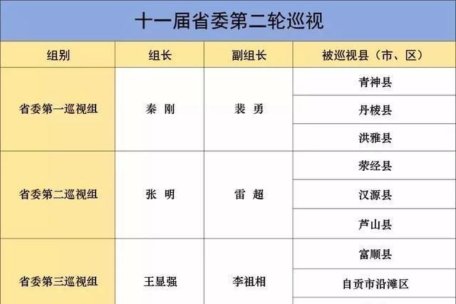 四川省委对36个县(市、区)开展巡视