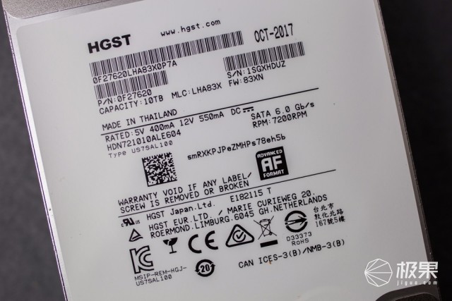 有了这款硬盘,我搭建的私有云速度可以上天——HGST10TBNAS评测 有了这款硬盘,我搭建的私有云速度可以上天——HGST10TBNAS评测