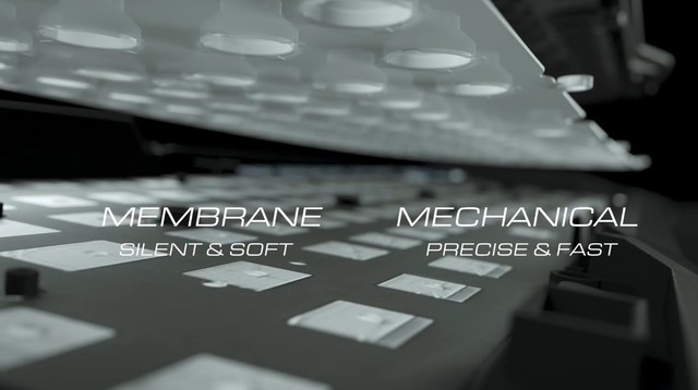 炫！Roccat发布“机械薄膜”游戏键盘 