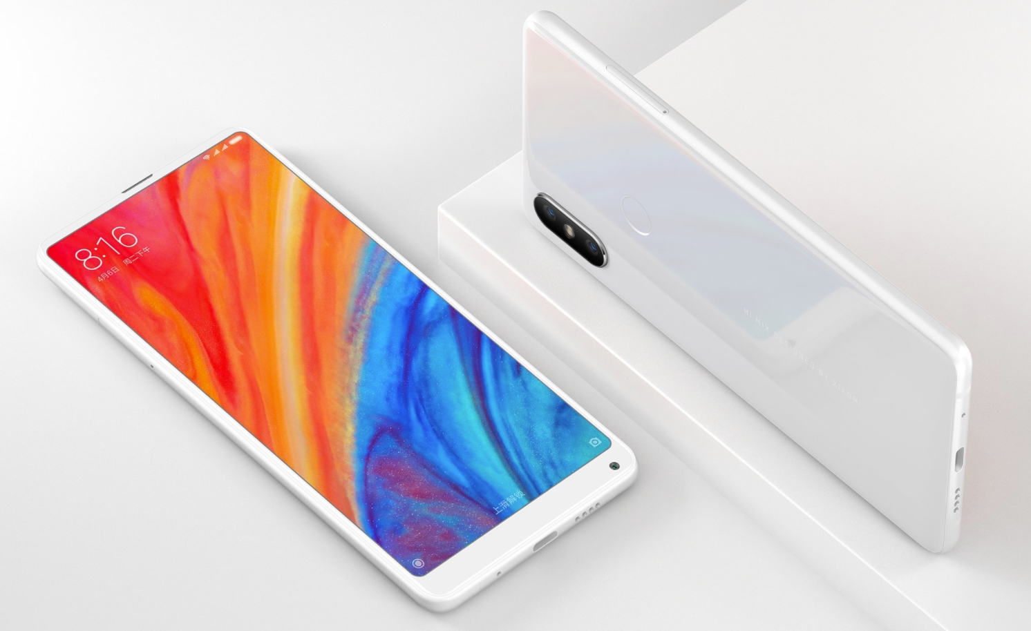 3299元小米mix 2s发布 号称拍照完虐iphone x