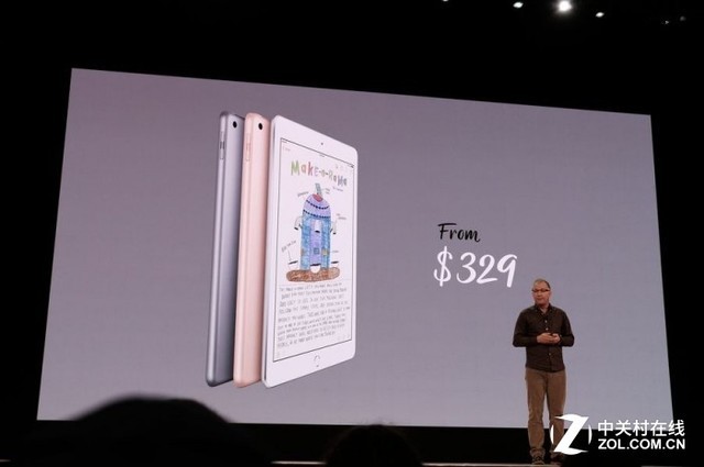 早报：苹果针对教育市场发布新款9.7英寸iPad