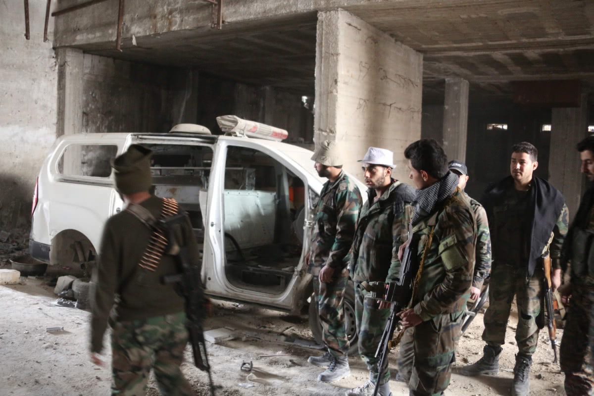 盟军士兵在东古塔洗劫平民,叙利亚警察紧急出手,已逮捕超过30人!