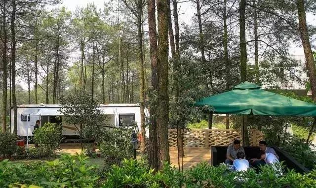 最美营地丨客乐得房车营地，享受山城重庆的森林康养漫步！