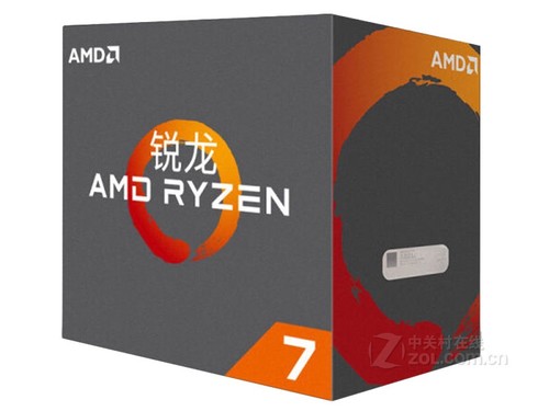 AMD Ryzen 7 1700X Socket AM4，3.4GHz，16M三级缓存