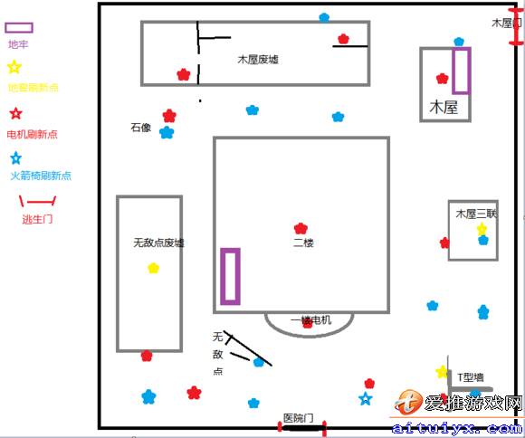 第五人格医院地窖在哪里_医院地图地窖刷新位置一览