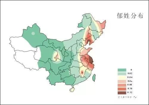 费姓的人口数量_中国姓氏分布图 找找你的姓在哪个省