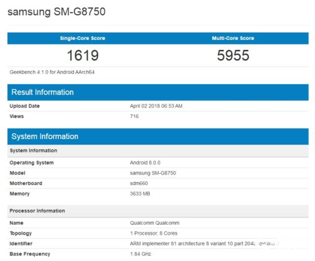 低配版三星S9Mini曝光，骁龙660+4GB内存