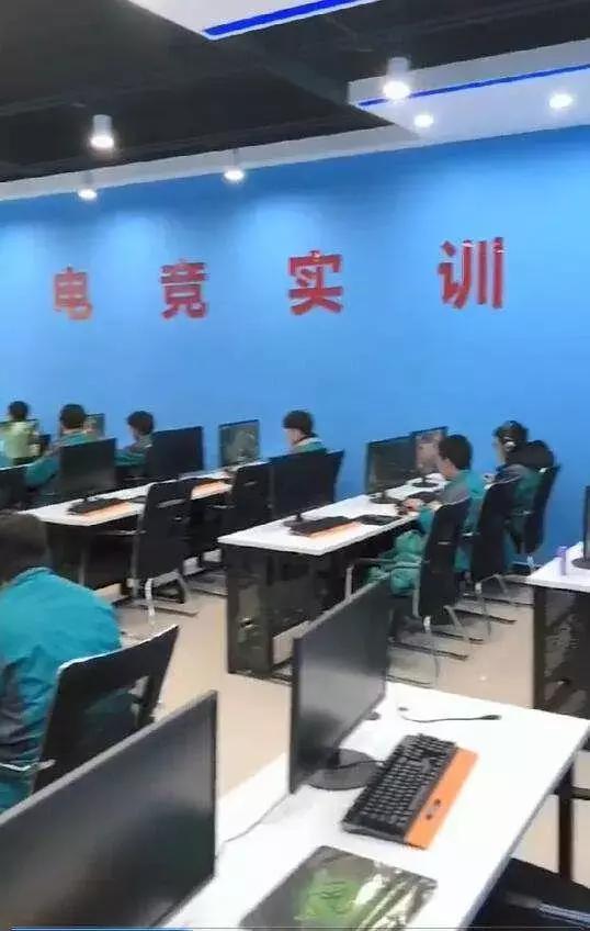 电竞专业同学日常课程:真的是不停打游戏!