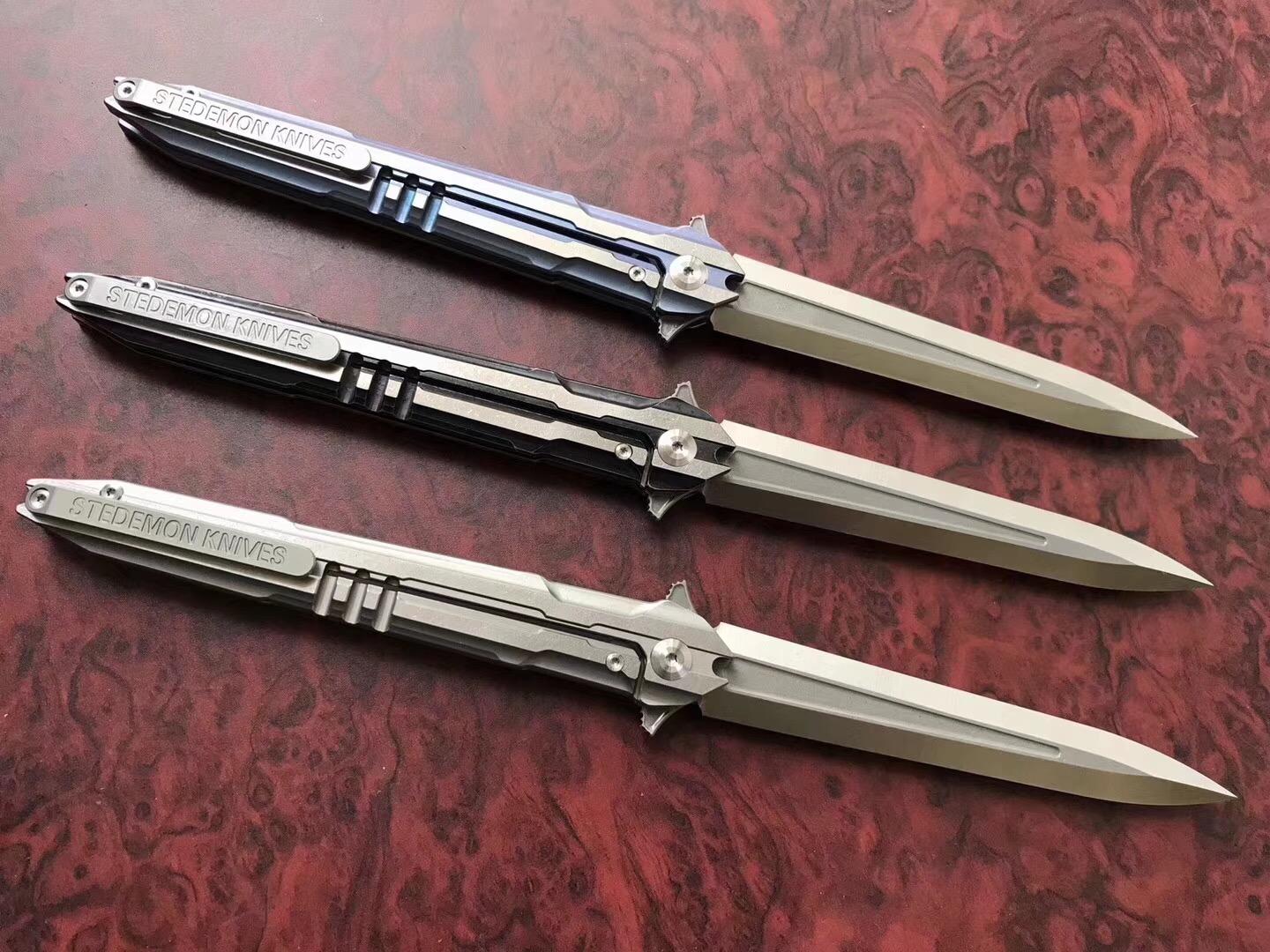 国产原创 STEDEMON-战刺(M390)高端折刀