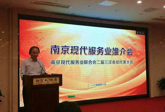 南京现代服务业推介会暨联合会二届三次理事(会员)代表大会召开