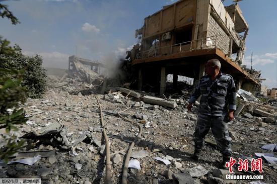 空袭烟火未散 美英法又提议叙利亚参与和平谈判