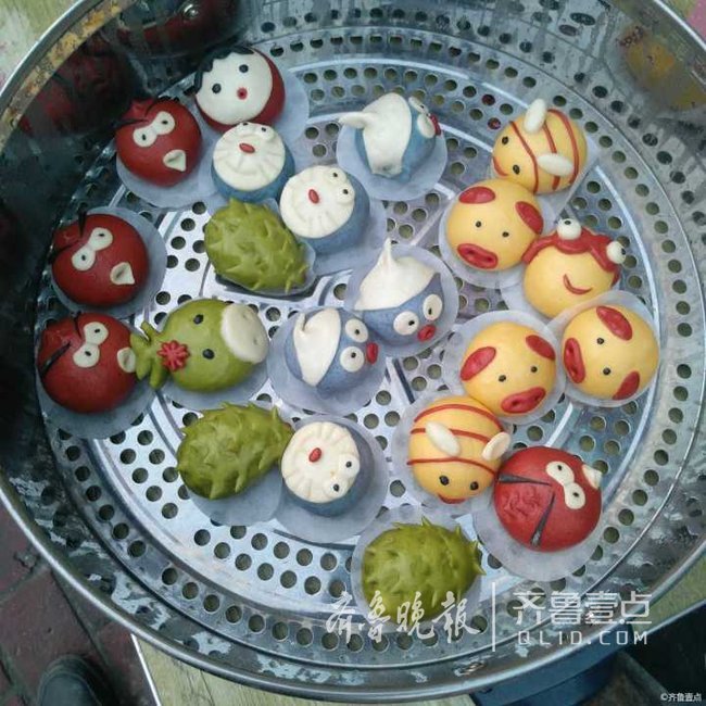 情报站|枣庄一商业街店铺专做萌萌的果蔬卡通