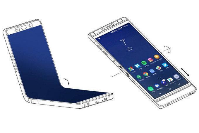 三星Galaxy X折叠手机新消息 Note8般大小
