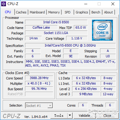 CPU-Z CPU-Z