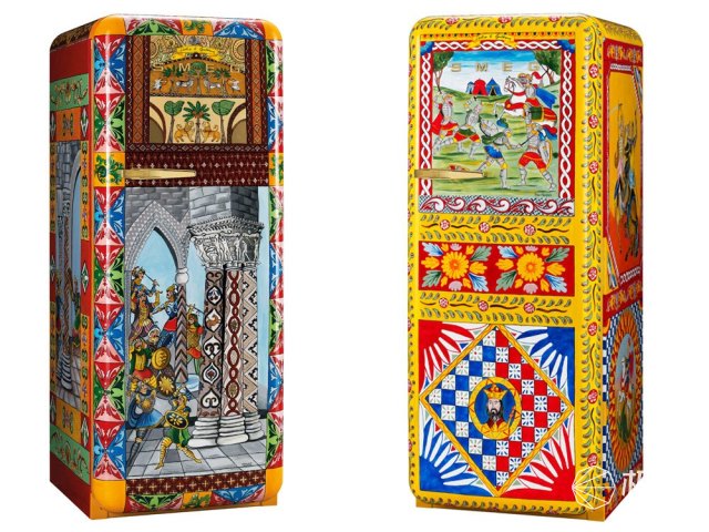 SMEG米兰设计周：首推中国风冰箱，西西里风联名系列添新