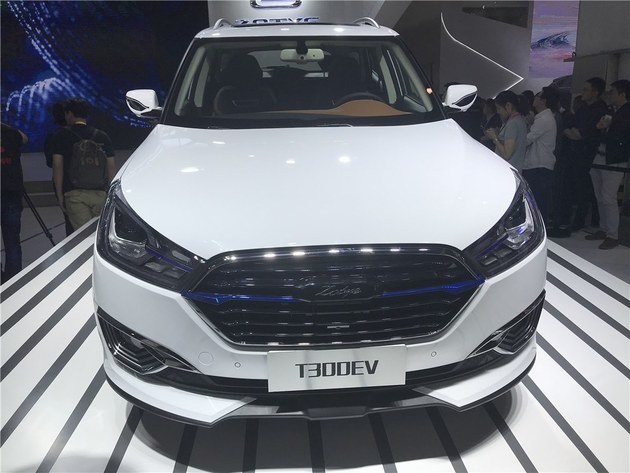 2018北京车展 众泰T300 EV车型正式亮相
